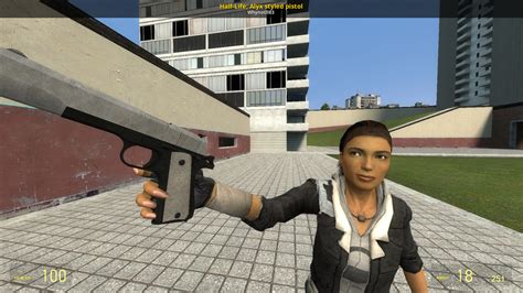 Half Life Alyx Styled Pistol Garrys Mod Mods