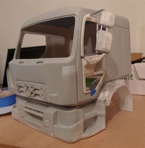 3d Printing Helped Deliver This Scratch Built Rc Renault Truck Replica