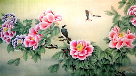 oriental flower wallpapers top free oriental flower backgrounds wallpaperaccess