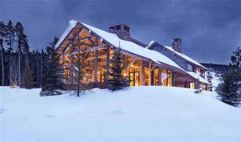 Contemporary mountain home design architects servicing the western