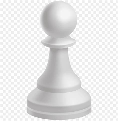 Pawn White Chess Piece Clipart Png Photo 31433 Toppng