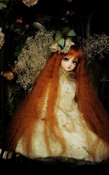 Sweet Red Haired Doll Realistic Dolls Red Hair Bjd Dolls Realistic