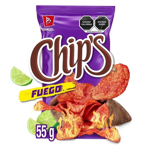 Papas Fritas Barcel Chips Fuego G Walmart