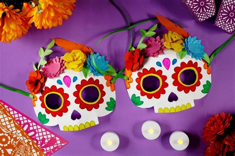 Máscaras De Calavera Craftología® Halloween Crafts Preschool
