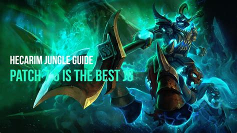 Hello all here is my first non adc guide. Hecarim Jungle Guide Season 7 Patch 7.5 Speeding Ganks ...