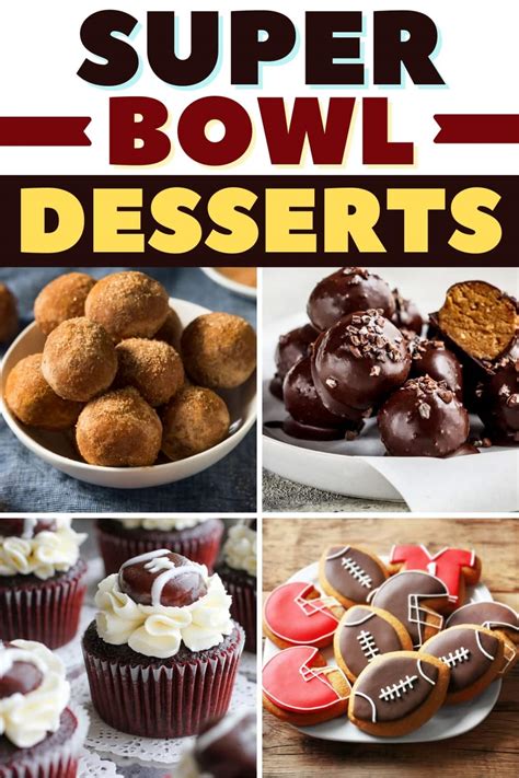 30 Best Super Bowl Desserts Easy Super Bowl Dessert Ideas