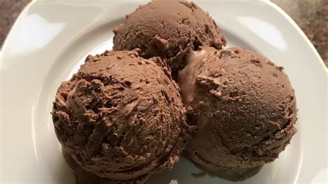 Homemade Chocolate Ice Cream Recipe Egg Less NO Ice Cream Machine Recipe By Cooking With