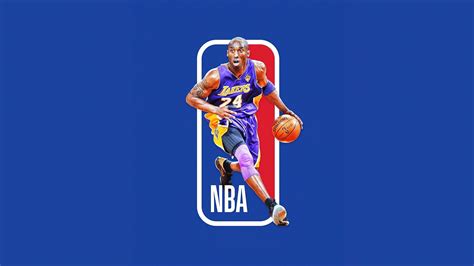 Kobe Bryant Wallpaper 4k Nba Lakers Blue Background