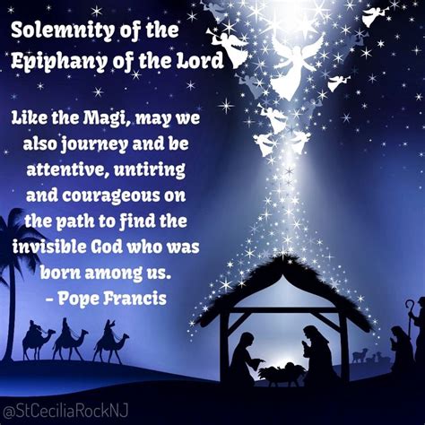 Solemnity Of The Epiphany Of The Lord