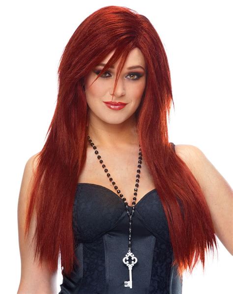Halloween Wig Maybe Long Hair Wigs Long Red Hair Red Wigs