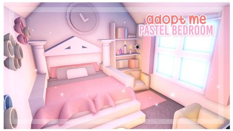 ♡ Cute Pink Pastel Bedroom ♡ ︎adopt Me Speedbuild ︎ Official