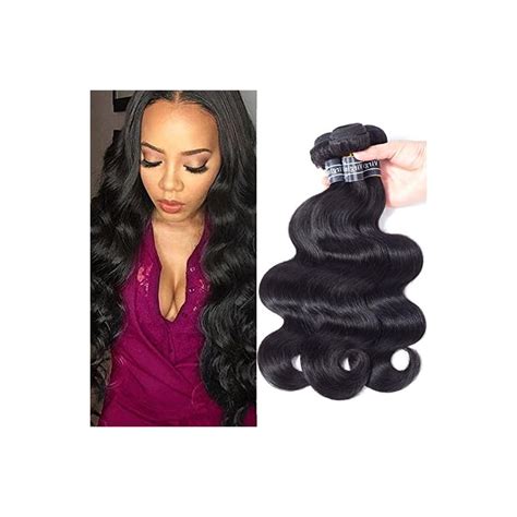 Amella Hair Brazilian Virgin Body Wave Weft 3 Bundles 300g10 12 14