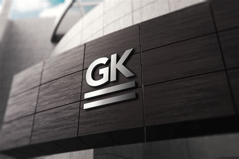 3d Logo Signage Wall Mock-up V.2 Free - Free Download Mockup