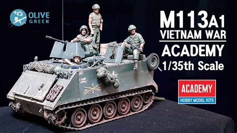 프라모델도색 M113a1 Vietnam War Academy 135 M113 Model M113 아카데미과학 곰프