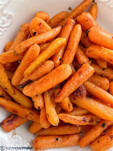 Easy Honey Roasted Baby Carrots Eat Move Make