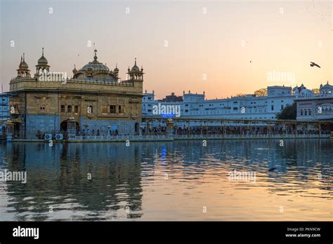 The Golden Temple At Amritsar Punjab India The Most Sacred Icon And