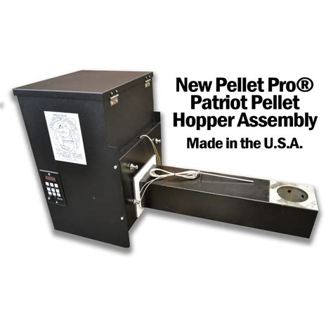 You won't go through the stress of pulling the meat, topping up. *NEW* Heavy Duty Pellet Pro® Patriot Pellet Hopper Assembly - Made in the U.S.A. - Smoke Daddy ...