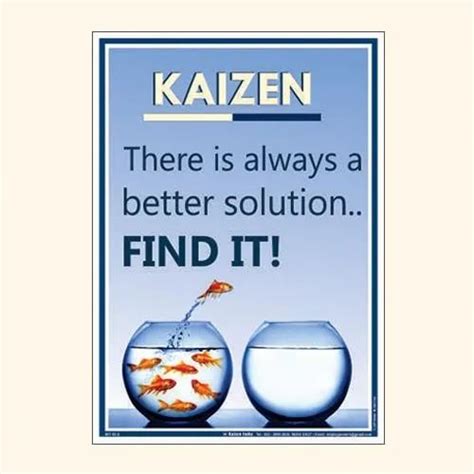 Kaizen Posters INT 83 E At Rs 130 Piece Safety Poster ID 20955259948