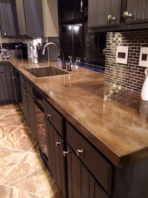 Choosing a countertop for your kitchen? 39 Minimalist Concrete Kitchen Countertop Ideas - DigsDigs