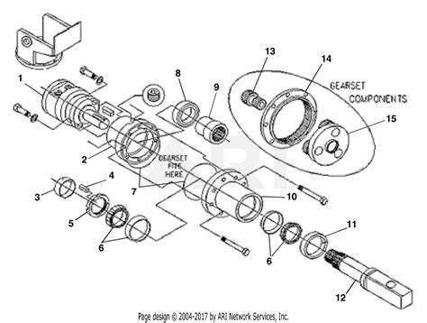 Engine valve timing arrangement of valves: Gravely 850011 (000101 - ) AUGER POWER HEAD Parts Diagram ...