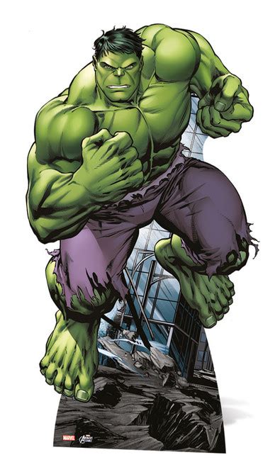 The Hulk Mini Cardboard Cutout Standee Standup Buy Marvel The