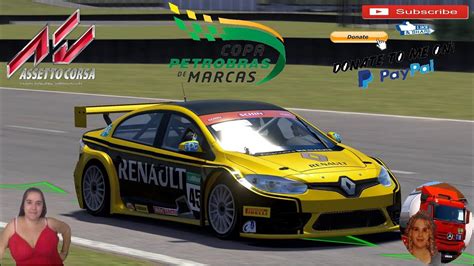 Assetto Corsa Renault Fluence Test Copa Petrobras De Marcas 2016 Race
