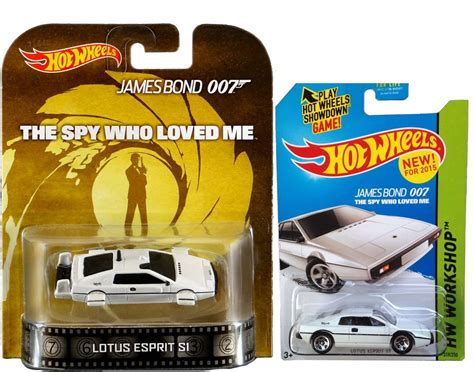 Buy Hot Wheels James Bond Lotus Esprit S1 Underwater Who Loved Me Retro And Hw Garage Mainline