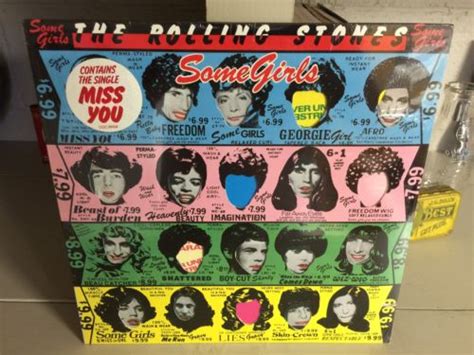 The Rolling Stones Some Girls 1978 Sealed Vinyl Lp Record