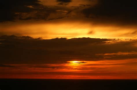 Gambar Pantai Alam Lautan Horison Awan Matahari Terbit Matahari