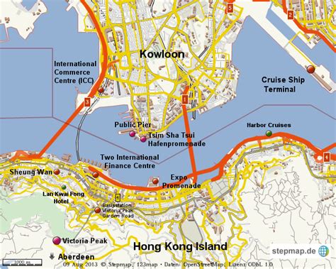 Stepmap Hong Kong Landkarte Für Welt