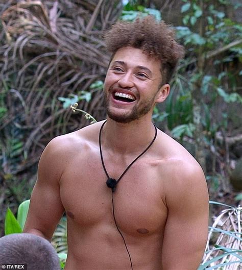 Im A Celeb Star Myles Stephensons Former Girlfriend Claims He Texted