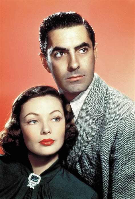 tyrone power and gene tierney in the razor s edge 1946 directed by edmund goulding