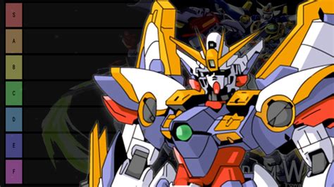 Ranking All Mobile Suits In Gundam Wing Youtube