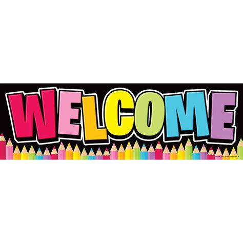 Teachersparadise Top Notch Teacher Products Magnetic Welcome Banner