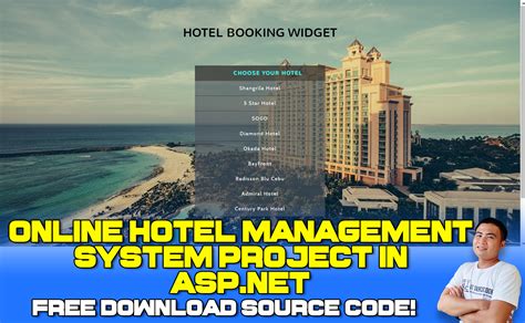 Online Hotel Management System Project In ASP Net Source Code