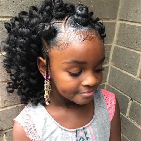 Pin By Danielle Palmer On Naomis Hair Kids Curly Hairstyles Lil
