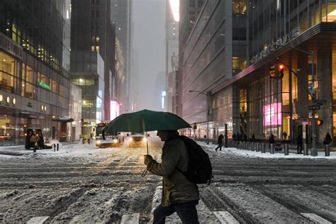 Winter Storm Hits Northeast The New York Times