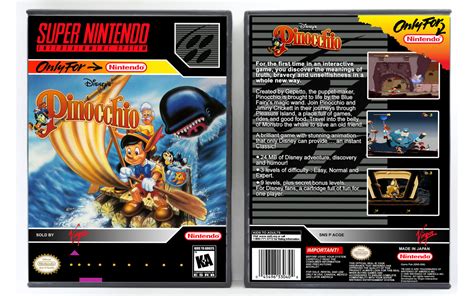 Gaming Relics Super Nintendo Vertical Style Pinocchio