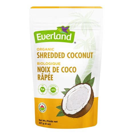 Organic Raw Shredded Coconut Dried Non Gmo Everland