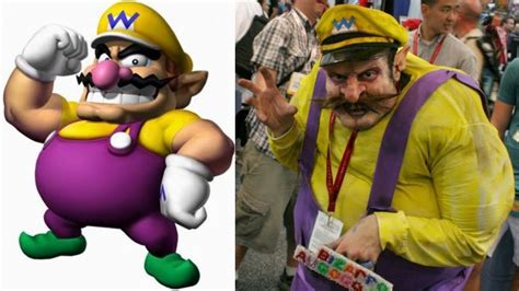 Cartoon Characters In Real Life Mario