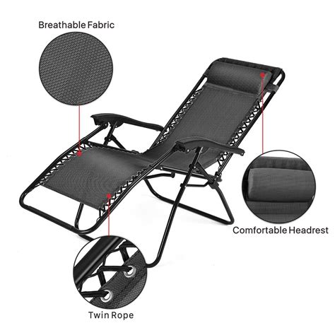 Best choice products folding orbital zero … Zero Gravity Chair - Outdoor Lounge Folding Reclining ...