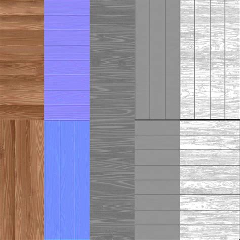 Wood Floor Parquet Seamless 3d Texture Pbr Material High Resolution