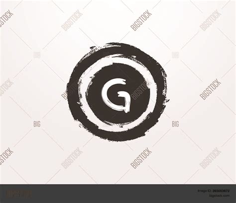 Letter G Logo Circle Vector And Photo Free Trial Bigstock