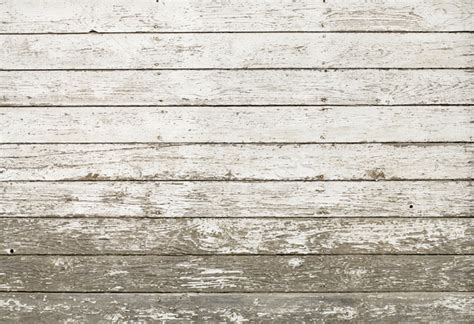 White natural wood texture and seamless background. Old rustic white plank barn wall stock photo © Bryan ...