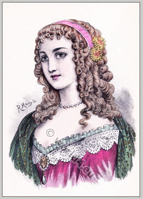 Hairstyle Louis Xiii Period