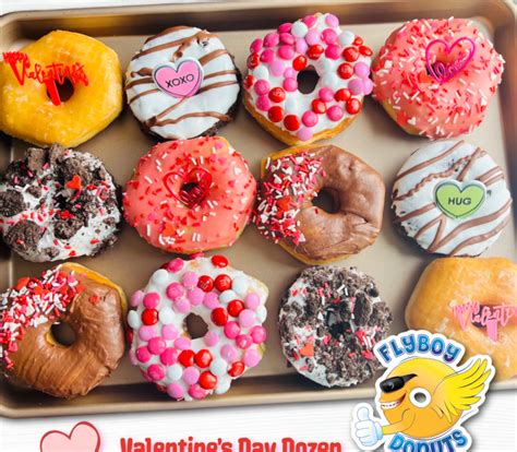 Valentines Day Dozen Flyboy Donuts