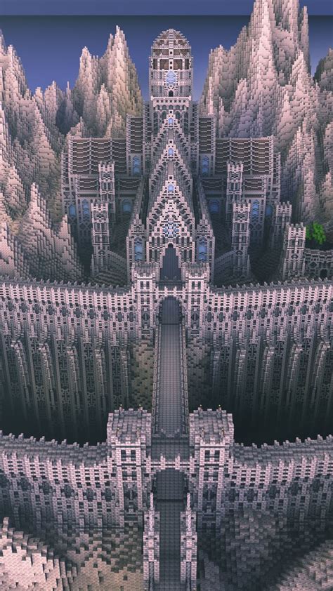 I Recently Finished My Fortified Cathedral Build Minecraftbuilds