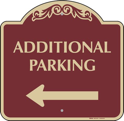 Additional Parking Left Arrow Ds143b