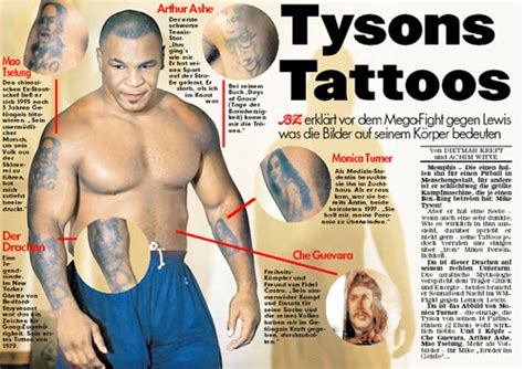 mike tyson tatoo info