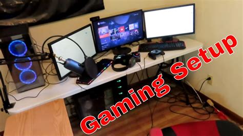 Gaming Setup Tour For Streaming Youtube